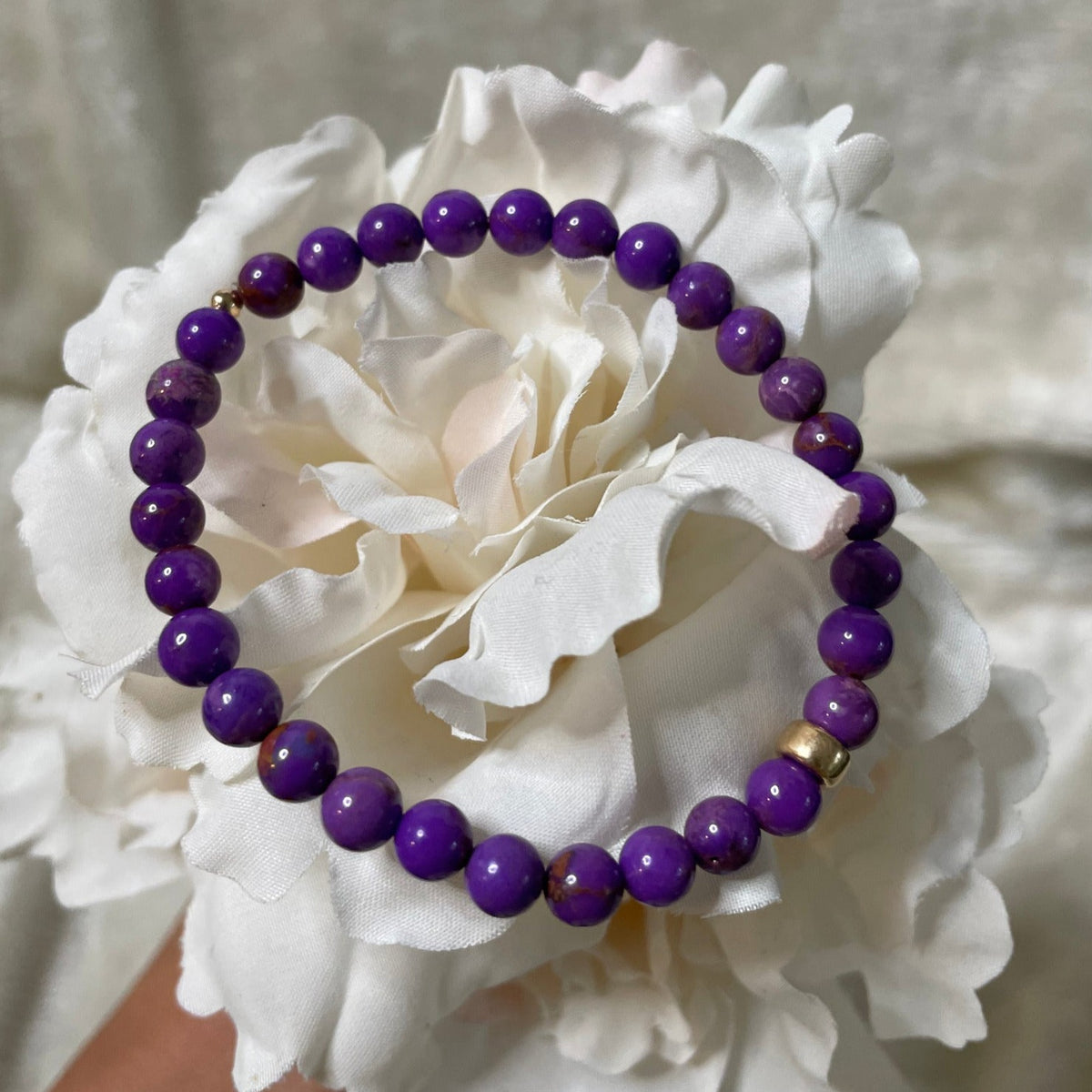 Bracelet élégant en Pierre Naturelle bohème pour Femme avec Perles à Bracelet élégant en Pierre Naturelle bohème pour Femme avec Perles à