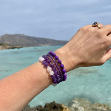 Charger l'image dans la galerie, Bracelet femme - Améthyste 8 mm