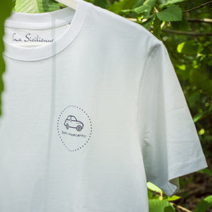 t-shirt femme coton bio blanc cinquecento