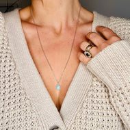 Collier Giulia - Argent - Amazonite